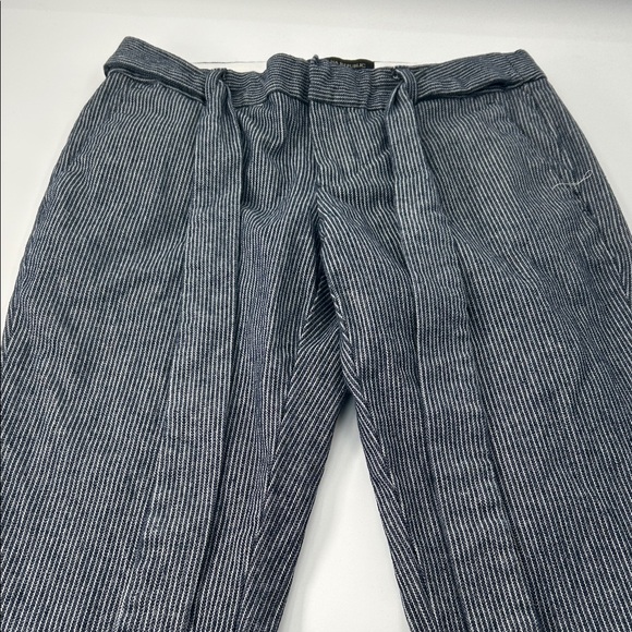 Banana Republic Men's Pinstriped Black Pants - Picture 8 of 16